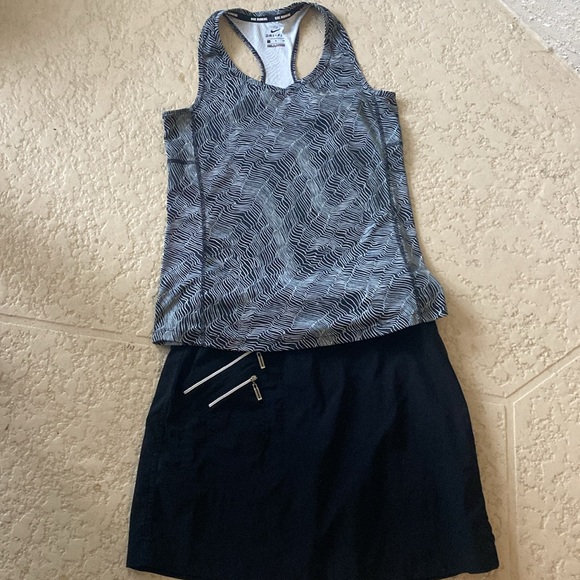 Jamie Sadock Black Golf Sports Skort - Picture 2 of 8